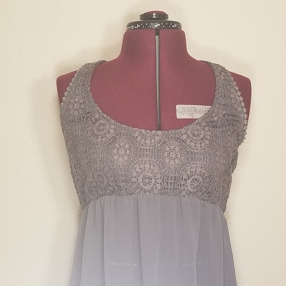 Kimchi Blue boho tanktop with crochet detail - Picture 2 of 8